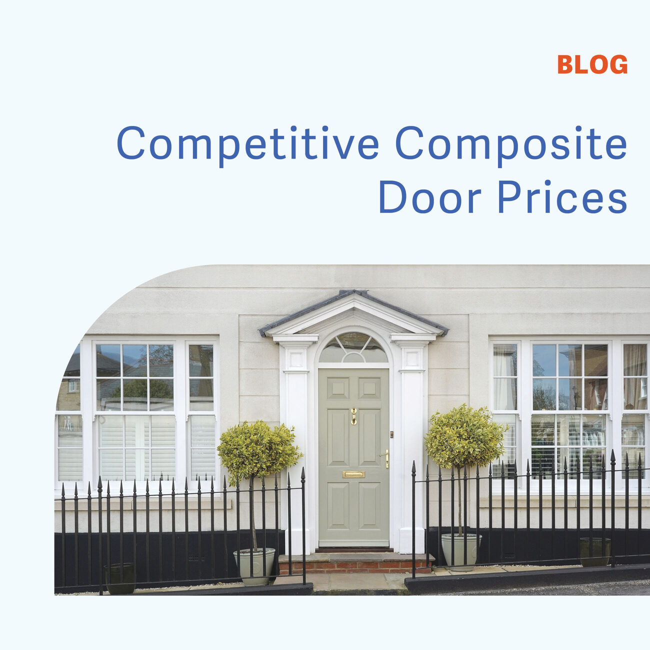 Competitive composite door prices in the UK