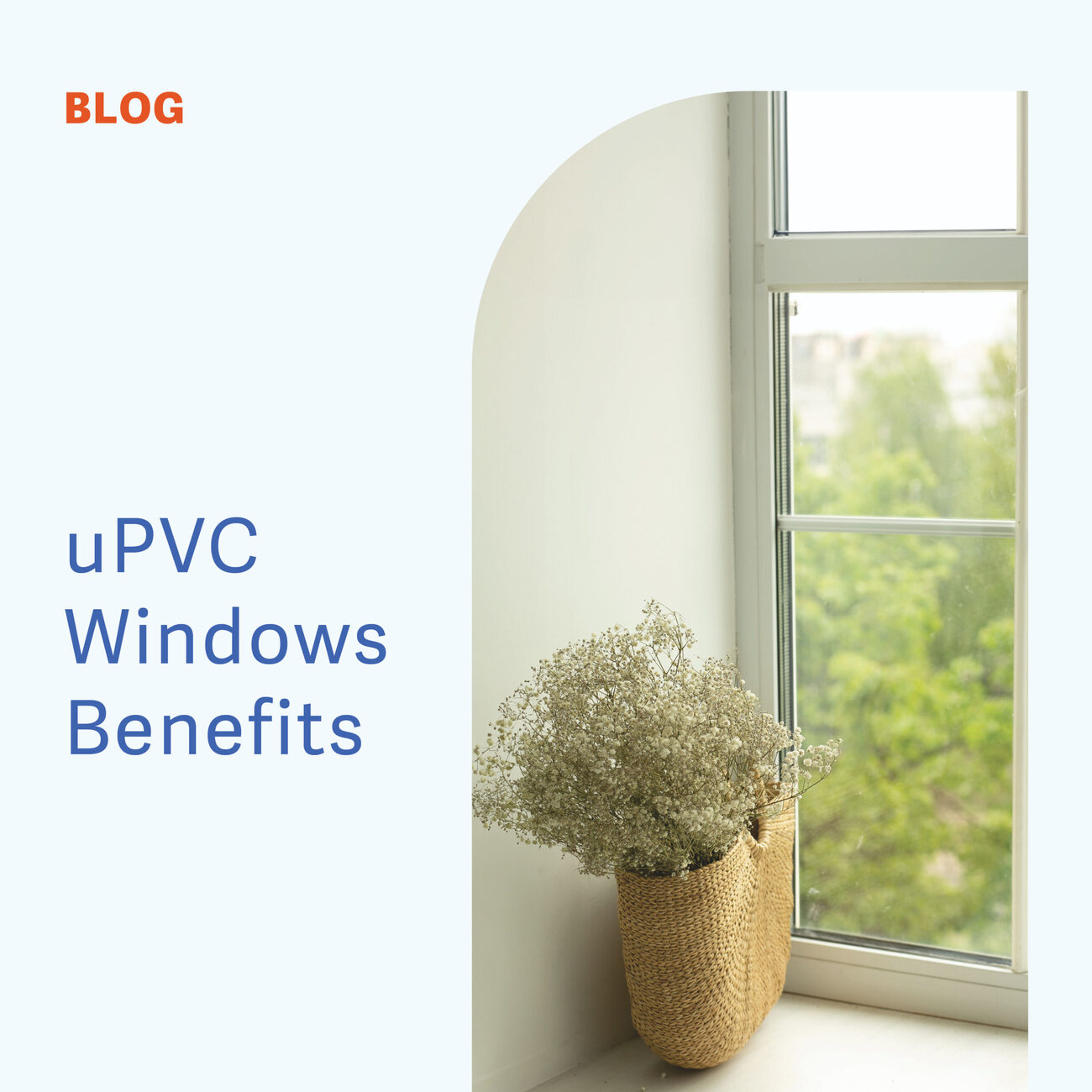 uPVC windows types, colours and benefits