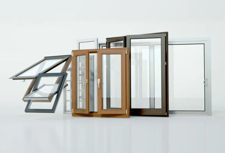 Collection of uPVC double glazed windows available with funding