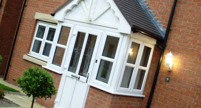 Upvc Front door with Porch