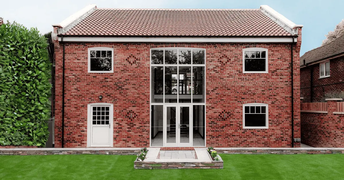 House in London with triple glazed windows