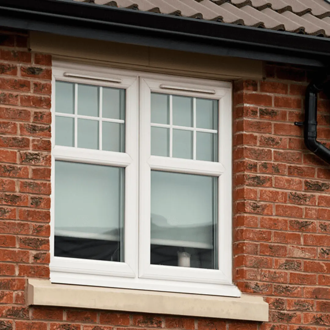 White Triple Glazed Casement Windows