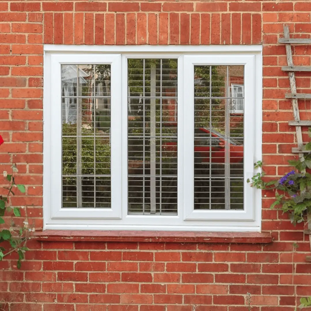 Triple glazed window